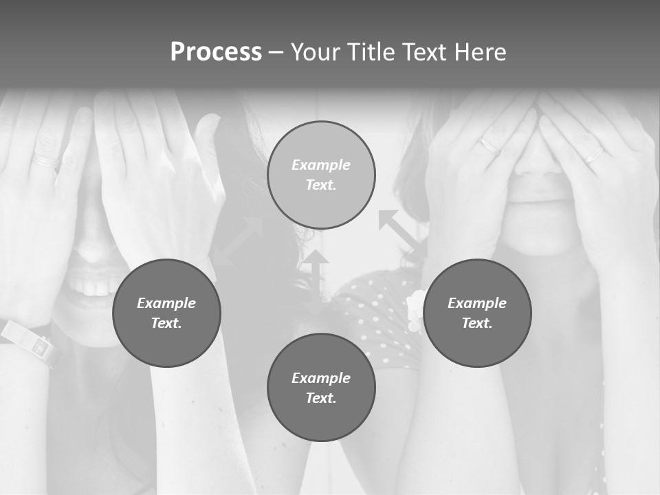 Woman Smile Old PowerPoint Template