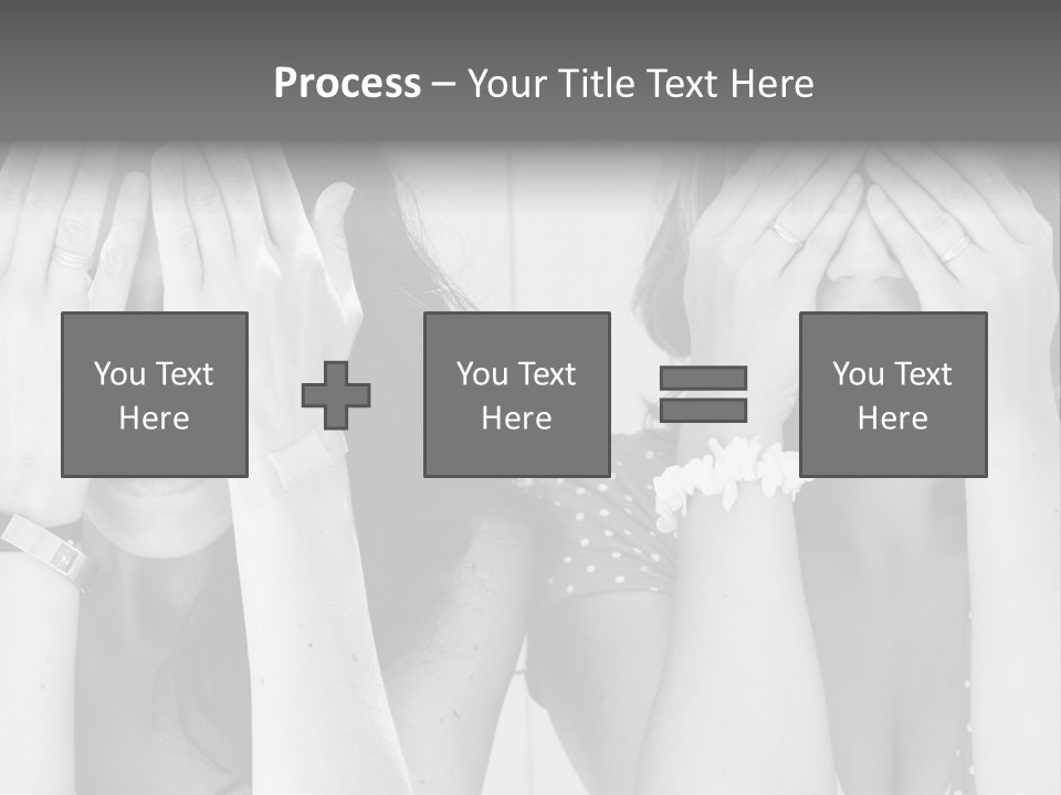 Woman Smile Old PowerPoint Template