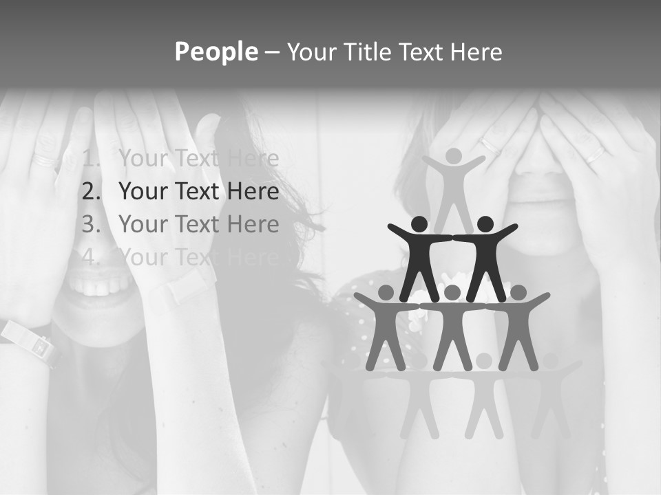 Woman Smile Old PowerPoint Template