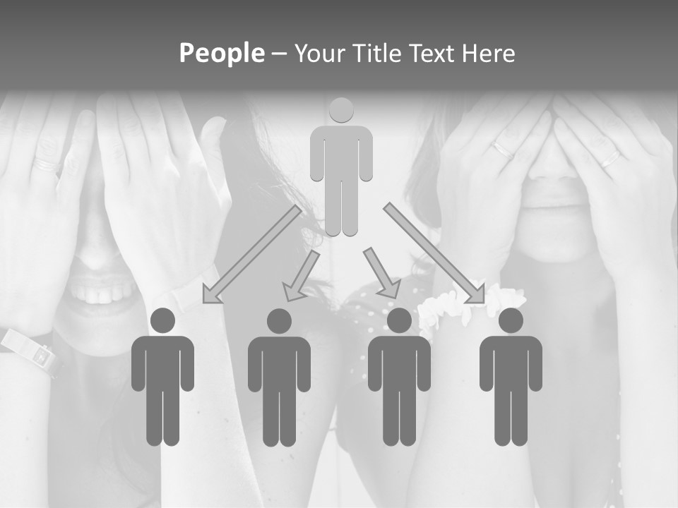 Woman Smile Old PowerPoint Template