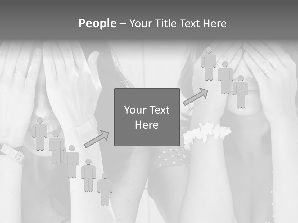 Woman Smile Old PowerPoint Template