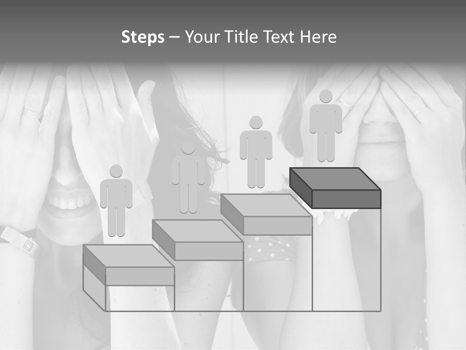 Woman Smile Old PowerPoint Template