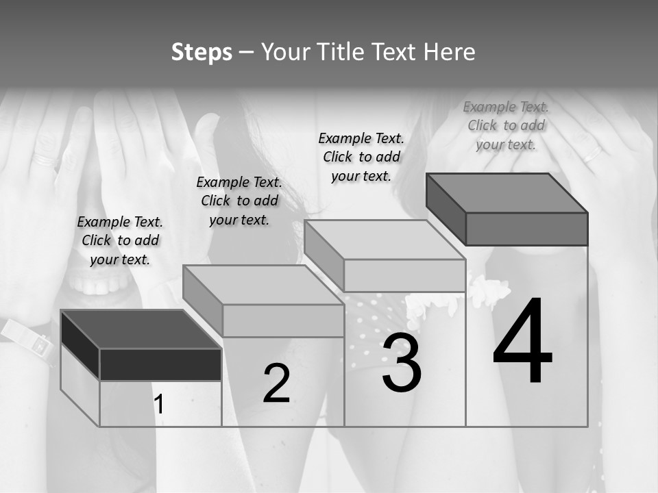 Woman Smile Old PowerPoint Template