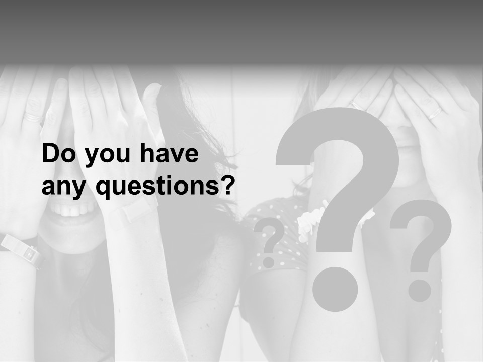 Woman Smile Old PowerPoint Template