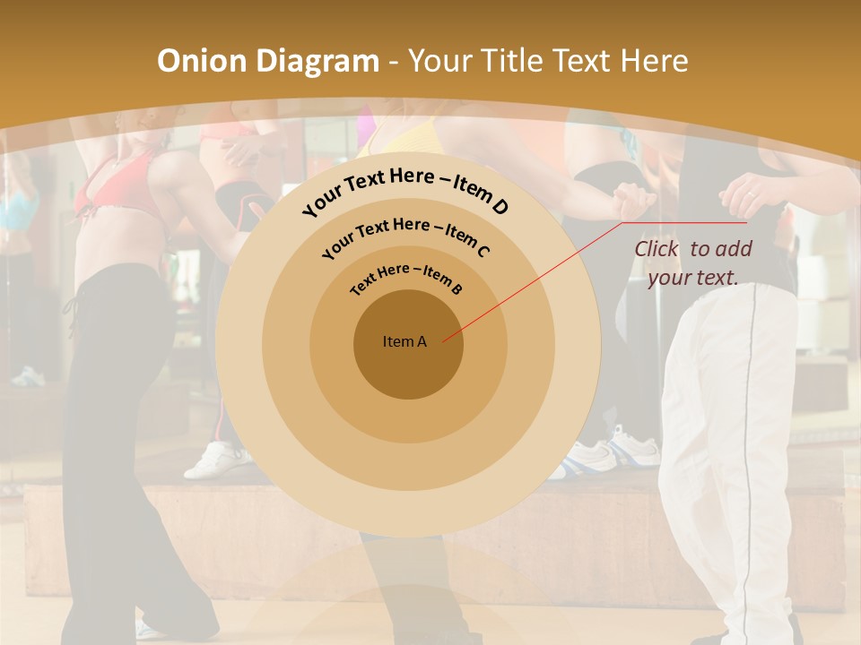 Training Jazz Gymnastics PowerPoint Template