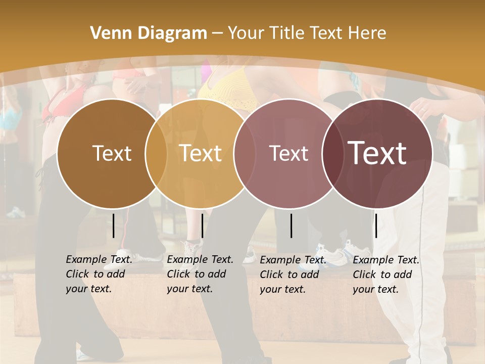 Training Jazz Gymnastics PowerPoint Template