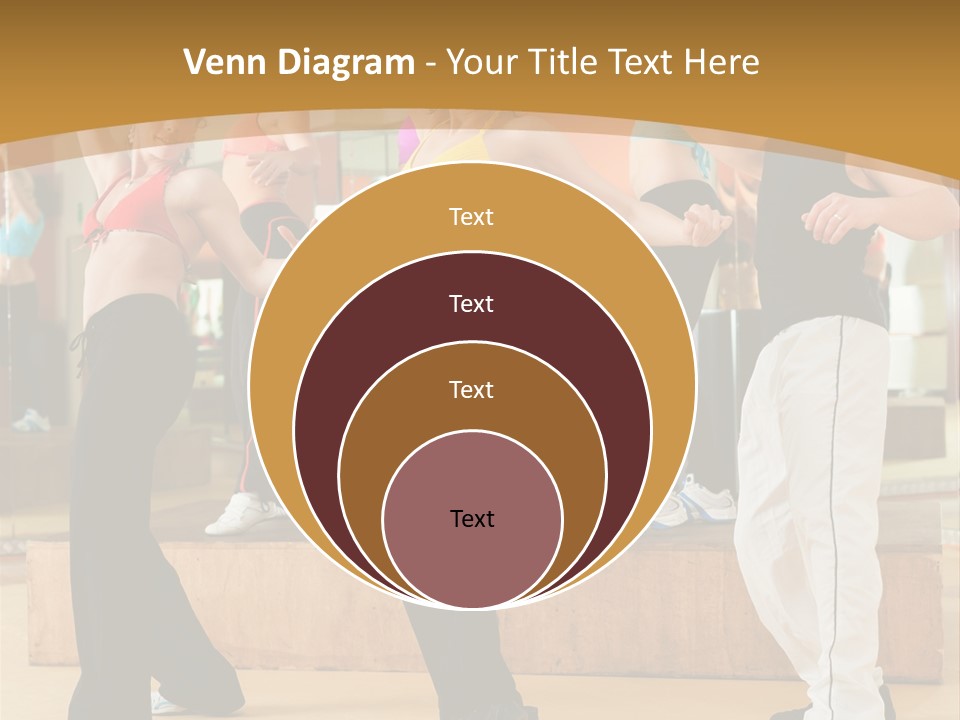 Training Jazz Gymnastics PowerPoint Template