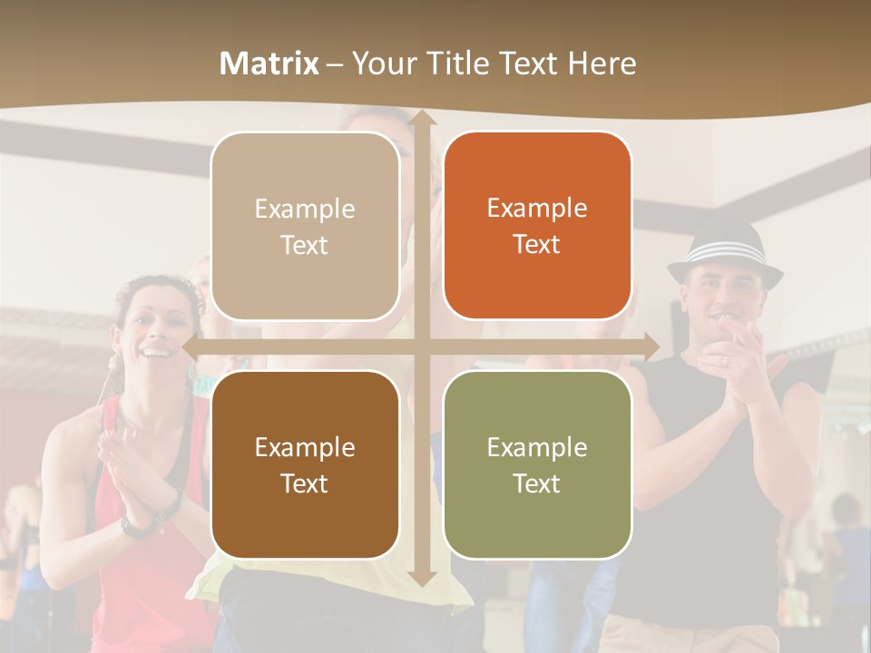 Joy Energetic Studio PowerPoint Template