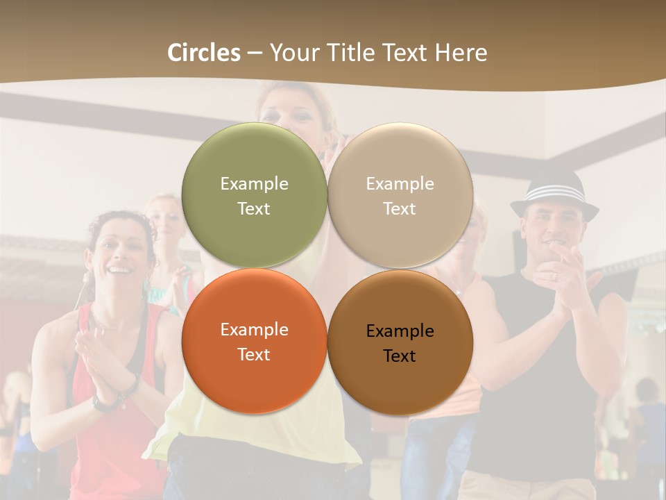 Joy Energetic Studio PowerPoint Template