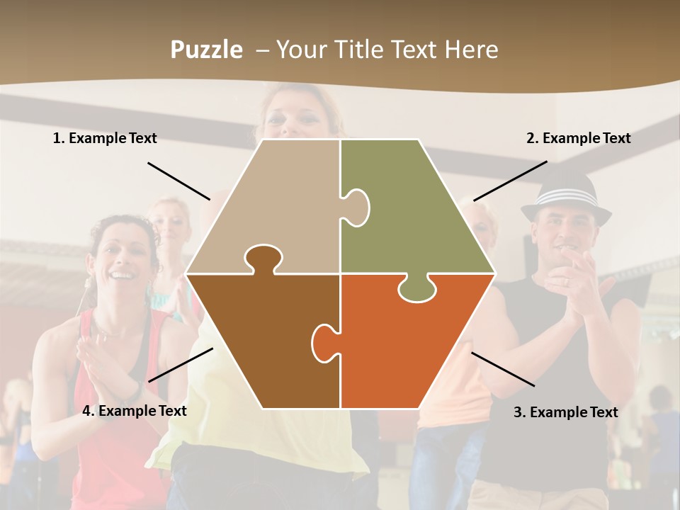 Joy Energetic Studio PowerPoint Template