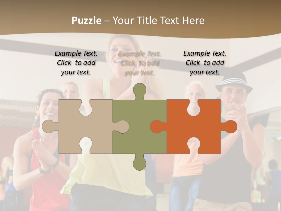 Joy Energetic Studio PowerPoint Template