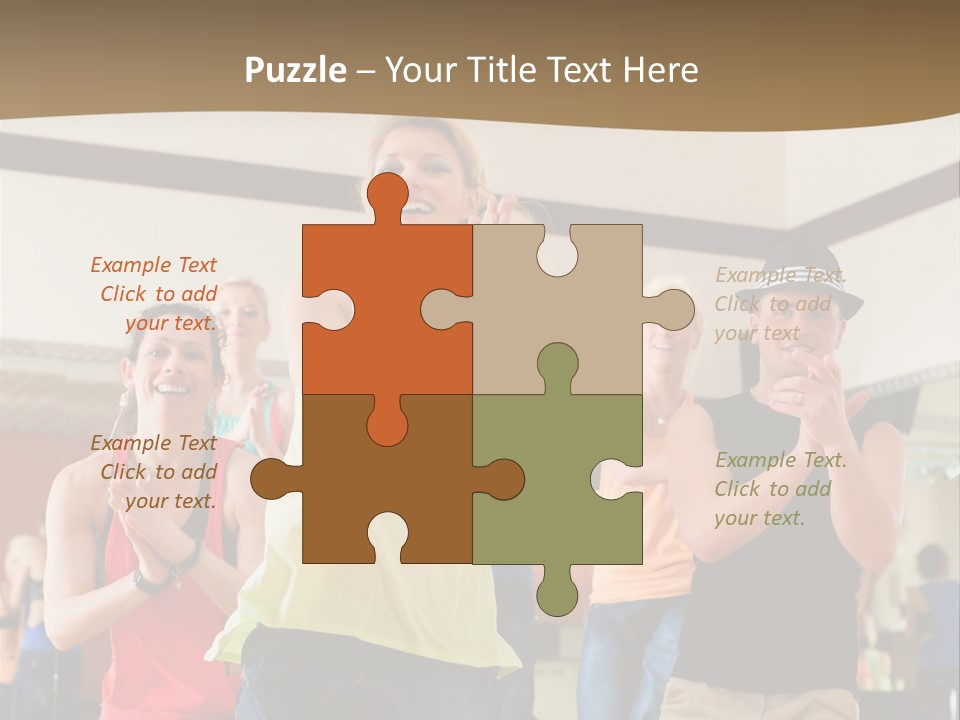 Joy Energetic Studio PowerPoint Template