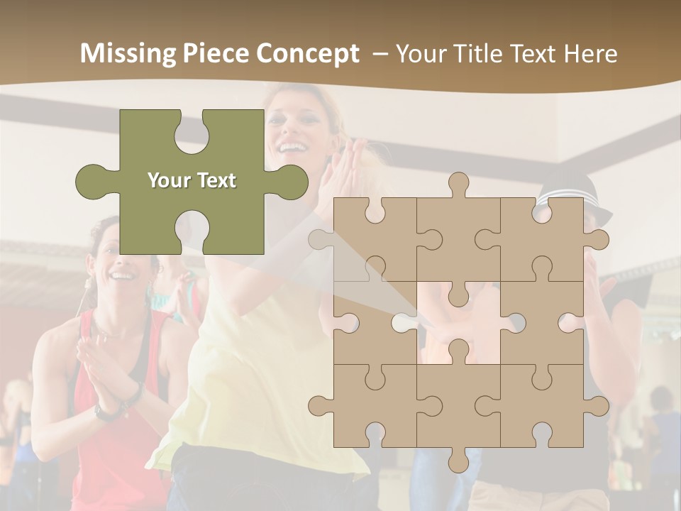 Joy Energetic Studio PowerPoint Template