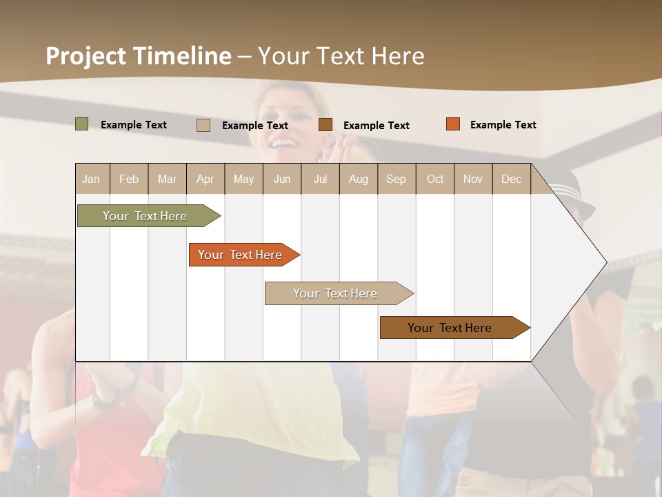 Joy Energetic Studio PowerPoint Template