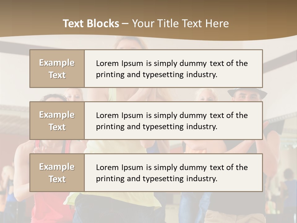 Joy Energetic Studio PowerPoint Template