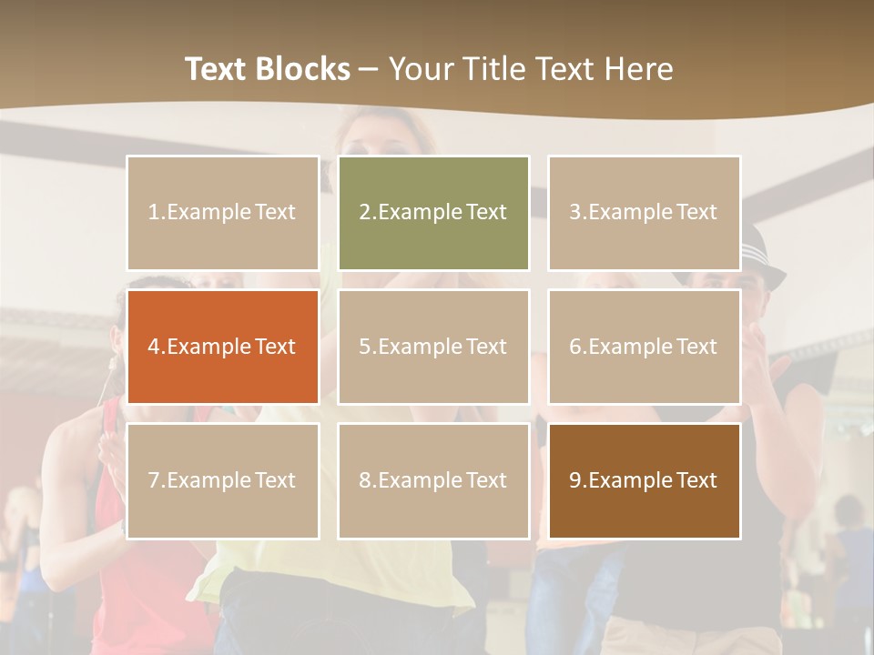 Joy Energetic Studio PowerPoint Template
