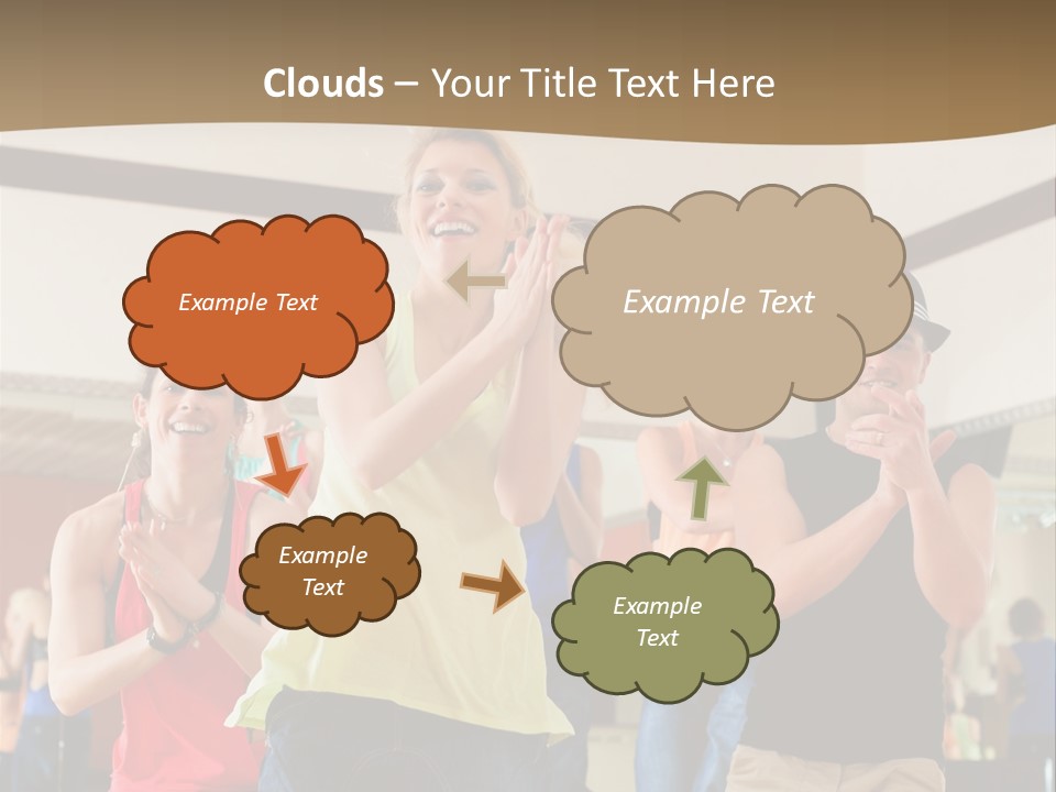 Joy Energetic Studio PowerPoint Template