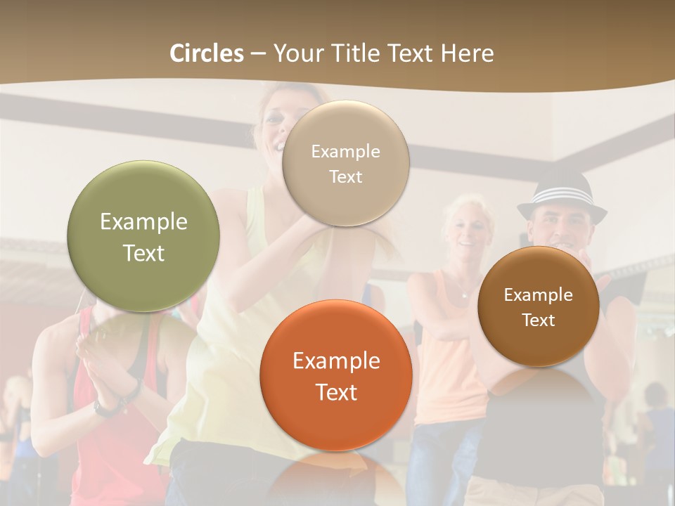 Joy Energetic Studio PowerPoint Template