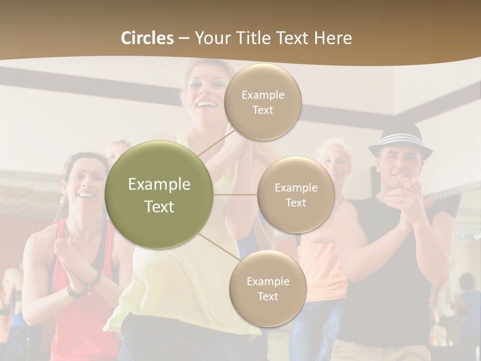 Joy Energetic Studio PowerPoint Template