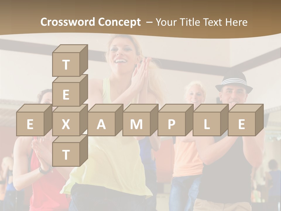 Joy Energetic Studio PowerPoint Template