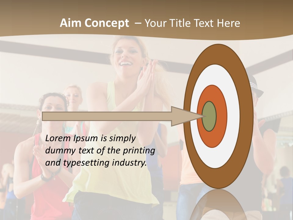 Joy Energetic Studio PowerPoint Template