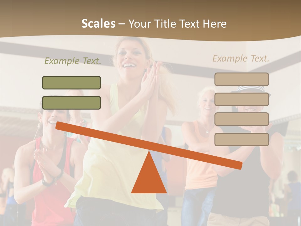 Joy Energetic Studio PowerPoint Template
