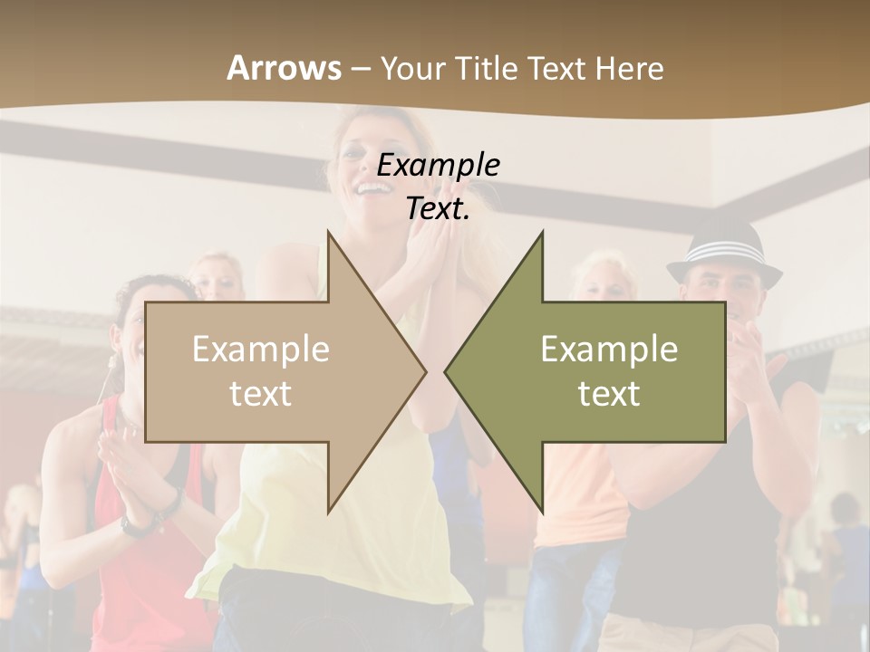 Joy Energetic Studio PowerPoint Template