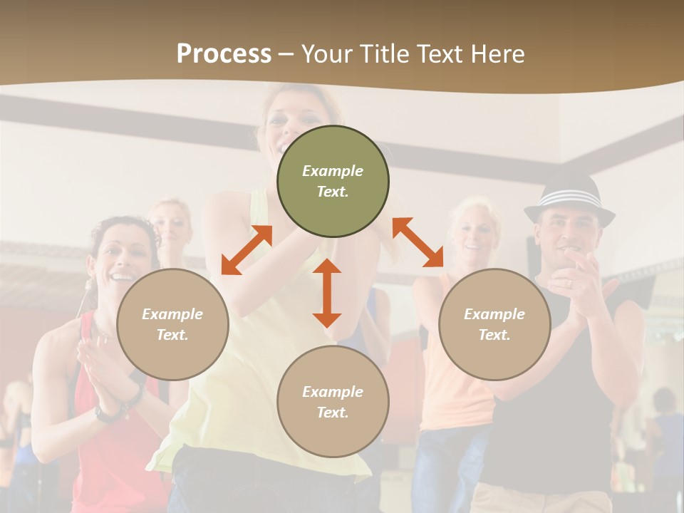 Joy Energetic Studio PowerPoint Template