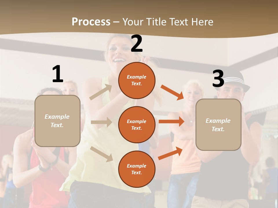 Joy Energetic Studio PowerPoint Template