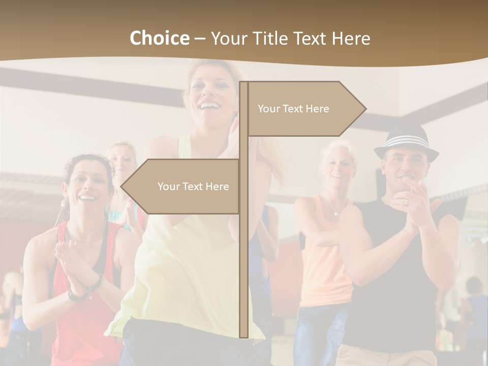 Joy Energetic Studio PowerPoint Template