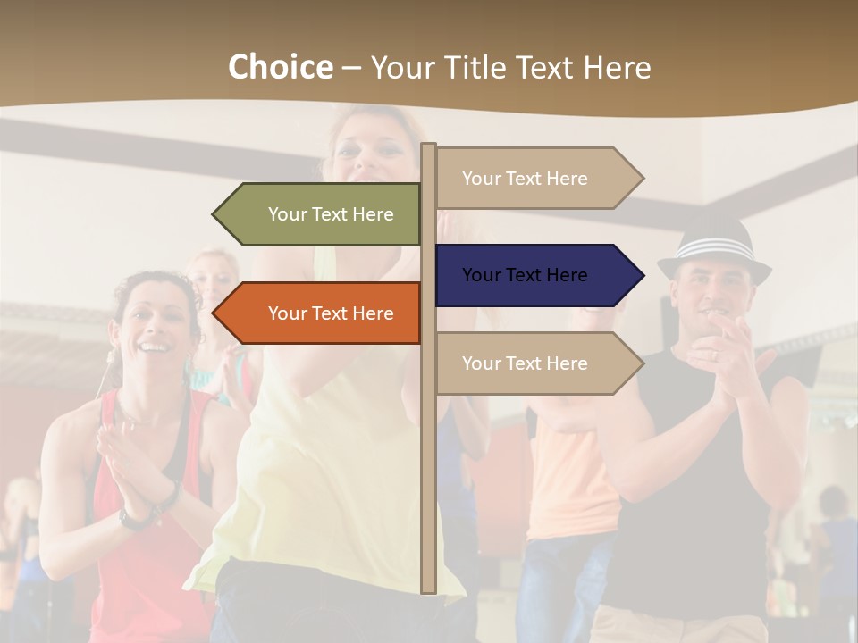 Joy Energetic Studio PowerPoint Template