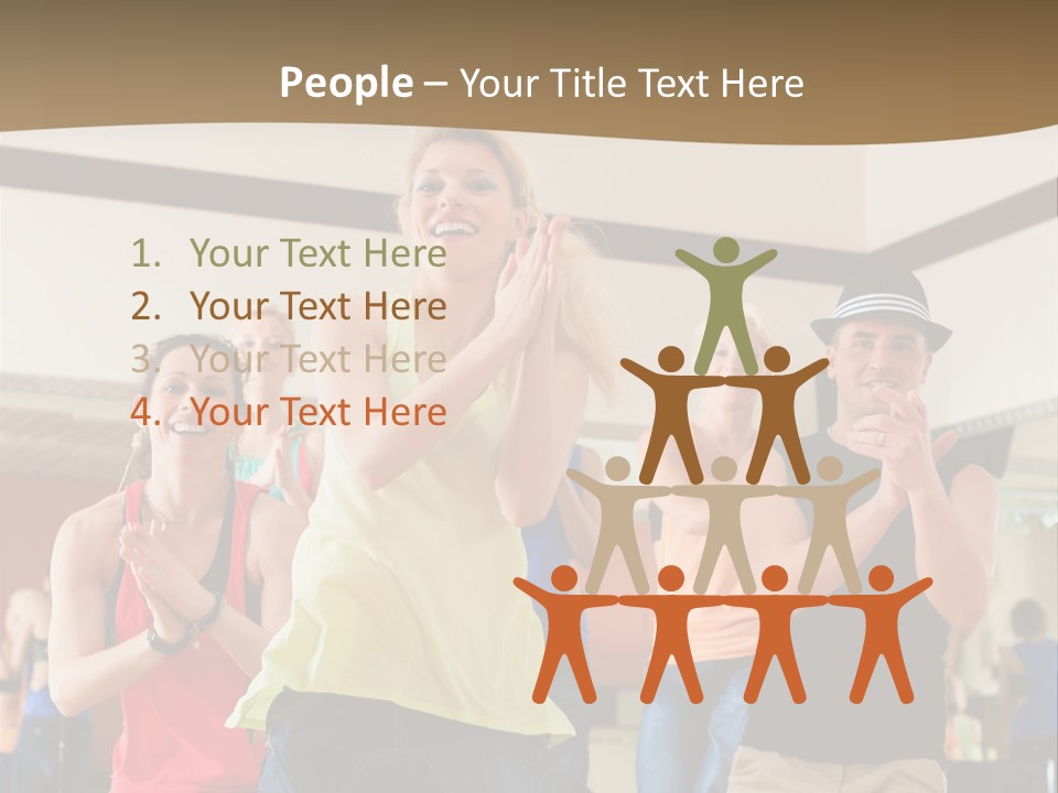 Joy Energetic Studio PowerPoint Template