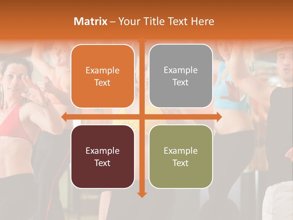 Many Fitness Studio Movement PowerPoint Template