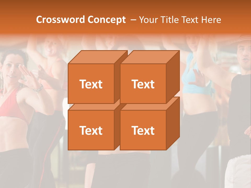 Many Fitness Studio Movement PowerPoint Template