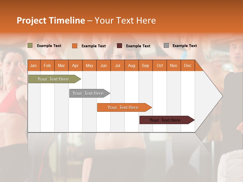 Many Fitness Studio Movement PowerPoint Template