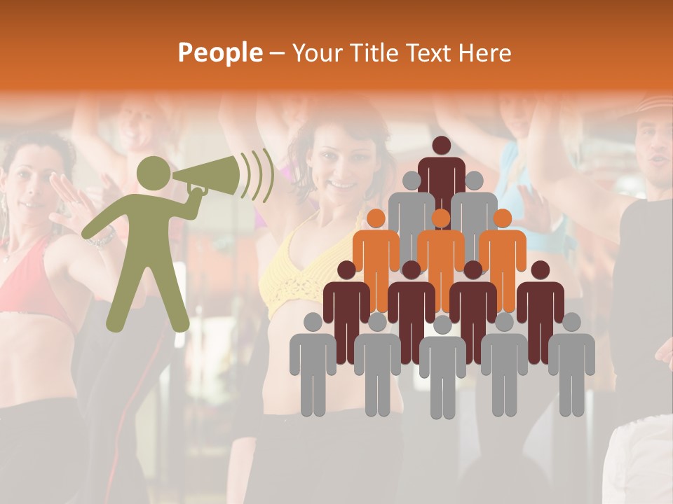 Many Fitness Studio Movement PowerPoint Template