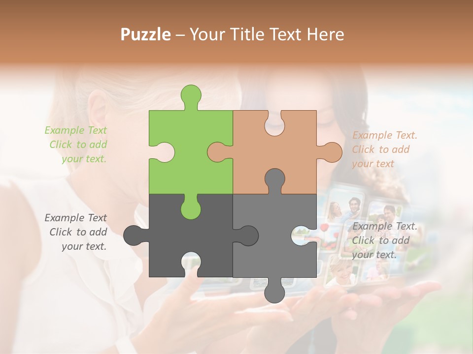 Touch Teenager Movie PowerPoint Template