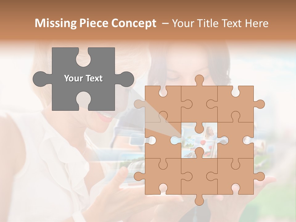 Touch Teenager Movie PowerPoint Template