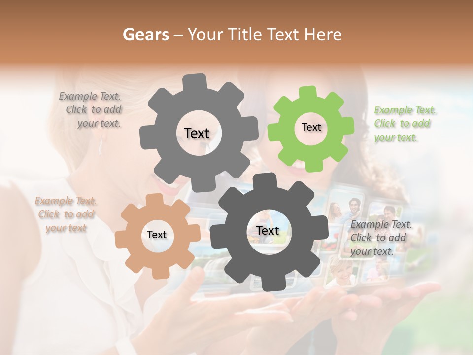 Touch Teenager Movie PowerPoint Template