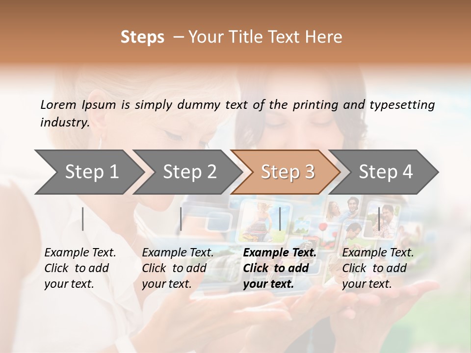 Touch Teenager Movie PowerPoint Template