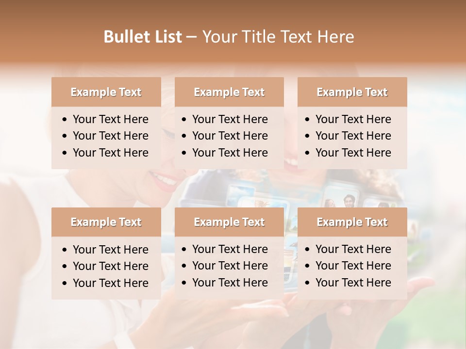 Touch Teenager Movie PowerPoint Template