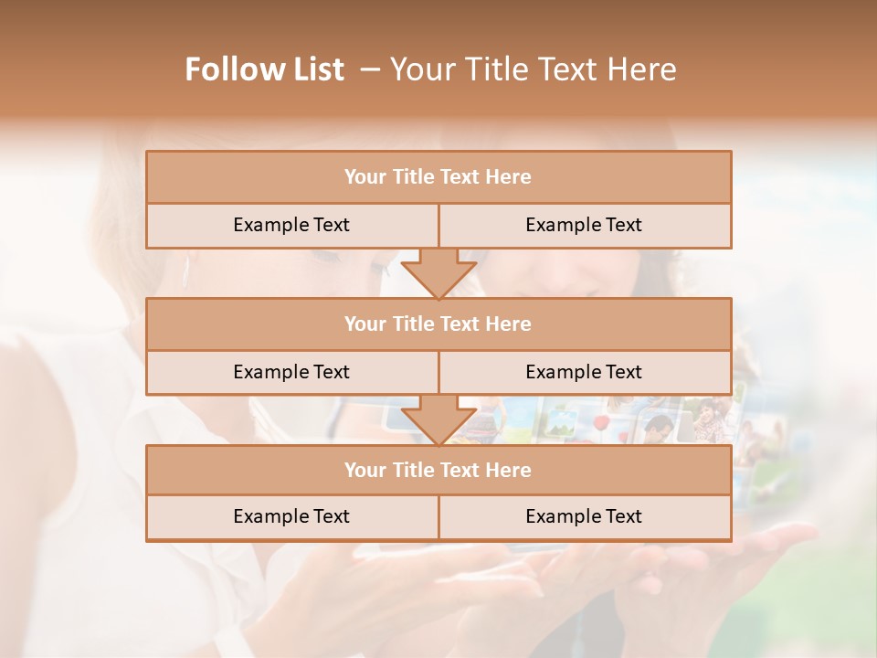 Touch Teenager Movie PowerPoint Template