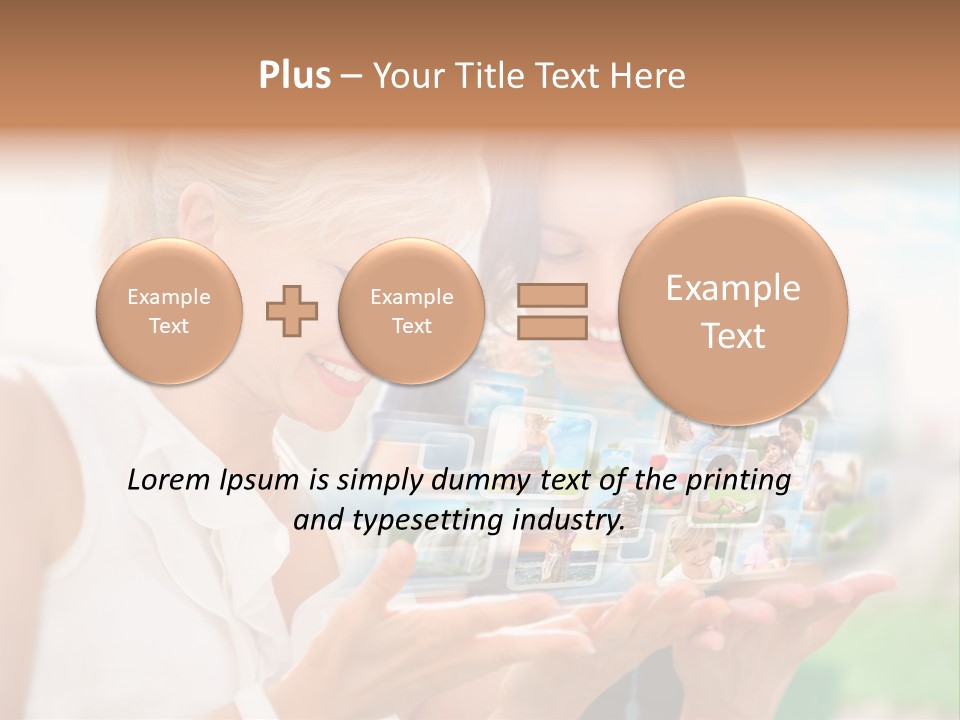 Touch Teenager Movie PowerPoint Template