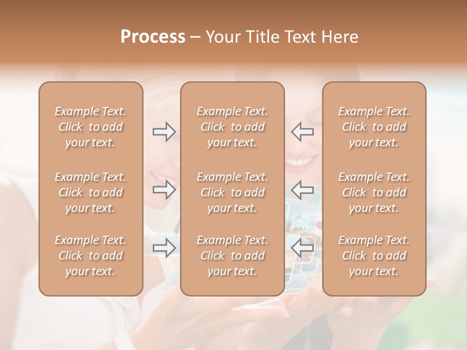 Touch Teenager Movie PowerPoint Template