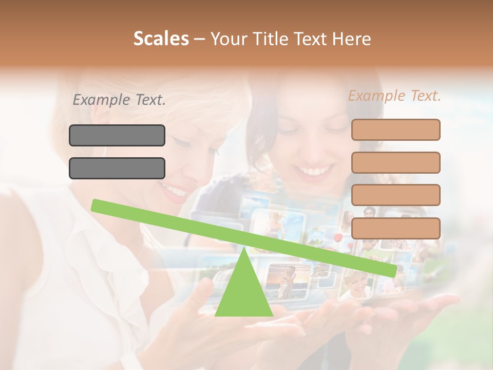 Touch Teenager Movie PowerPoint Template