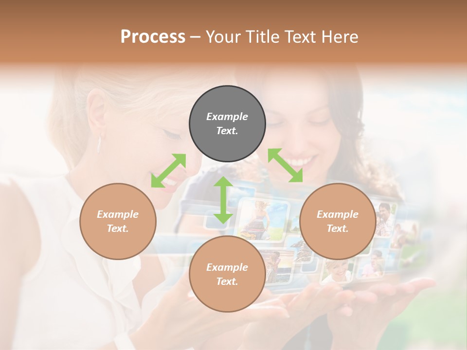 Touch Teenager Movie PowerPoint Template