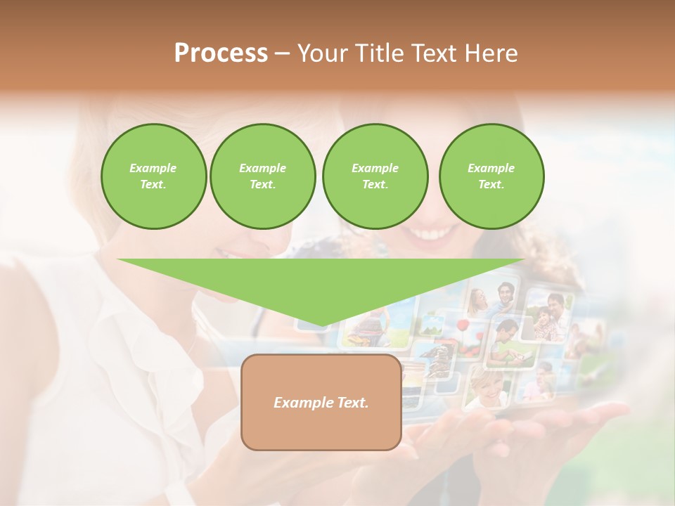 Touch Teenager Movie PowerPoint Template