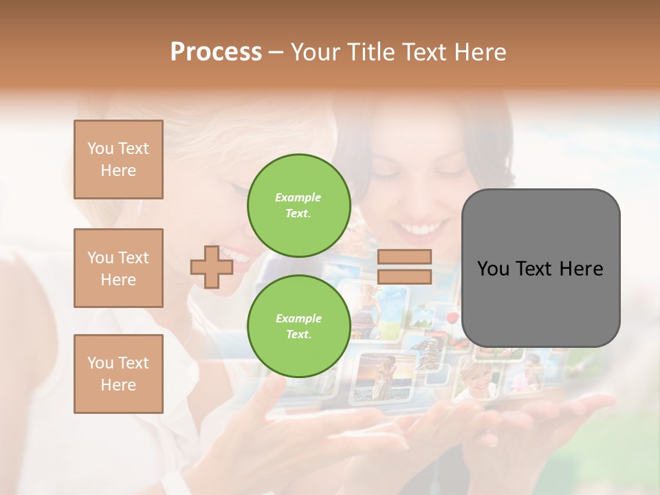 Touch Teenager Movie PowerPoint Template