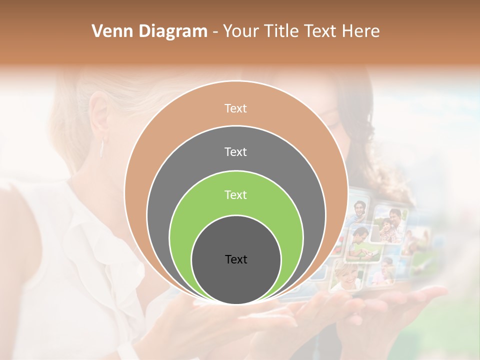 Touch Teenager Movie PowerPoint Template