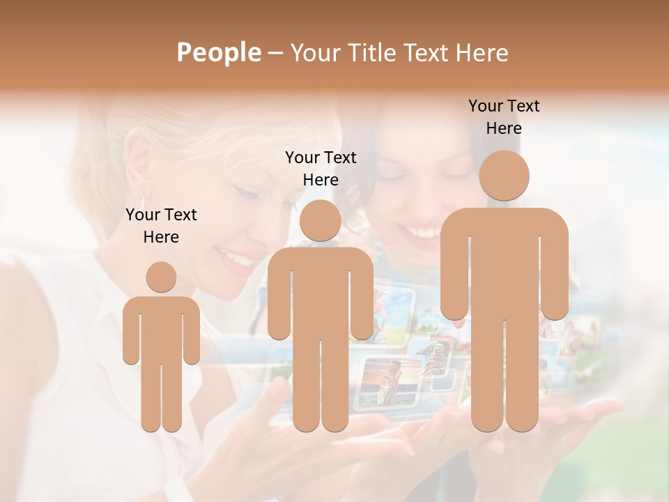 Touch Teenager Movie PowerPoint Template